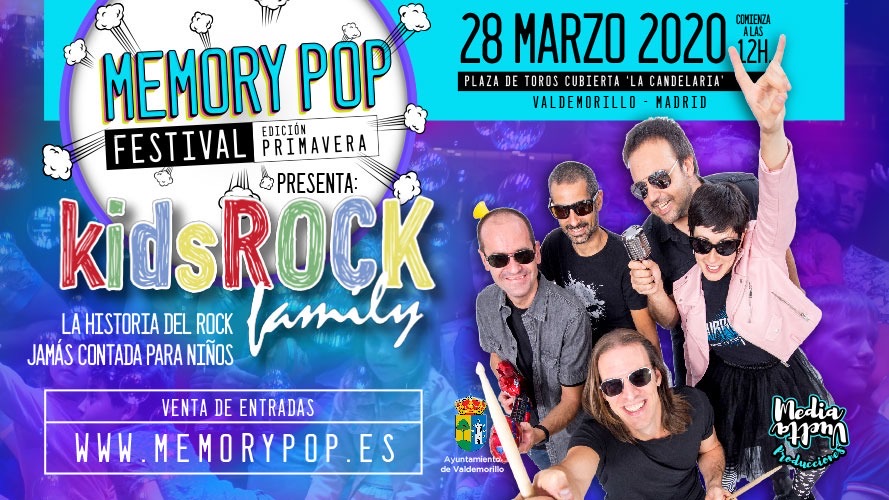 Kids Rock Family en Memory Pop Festival