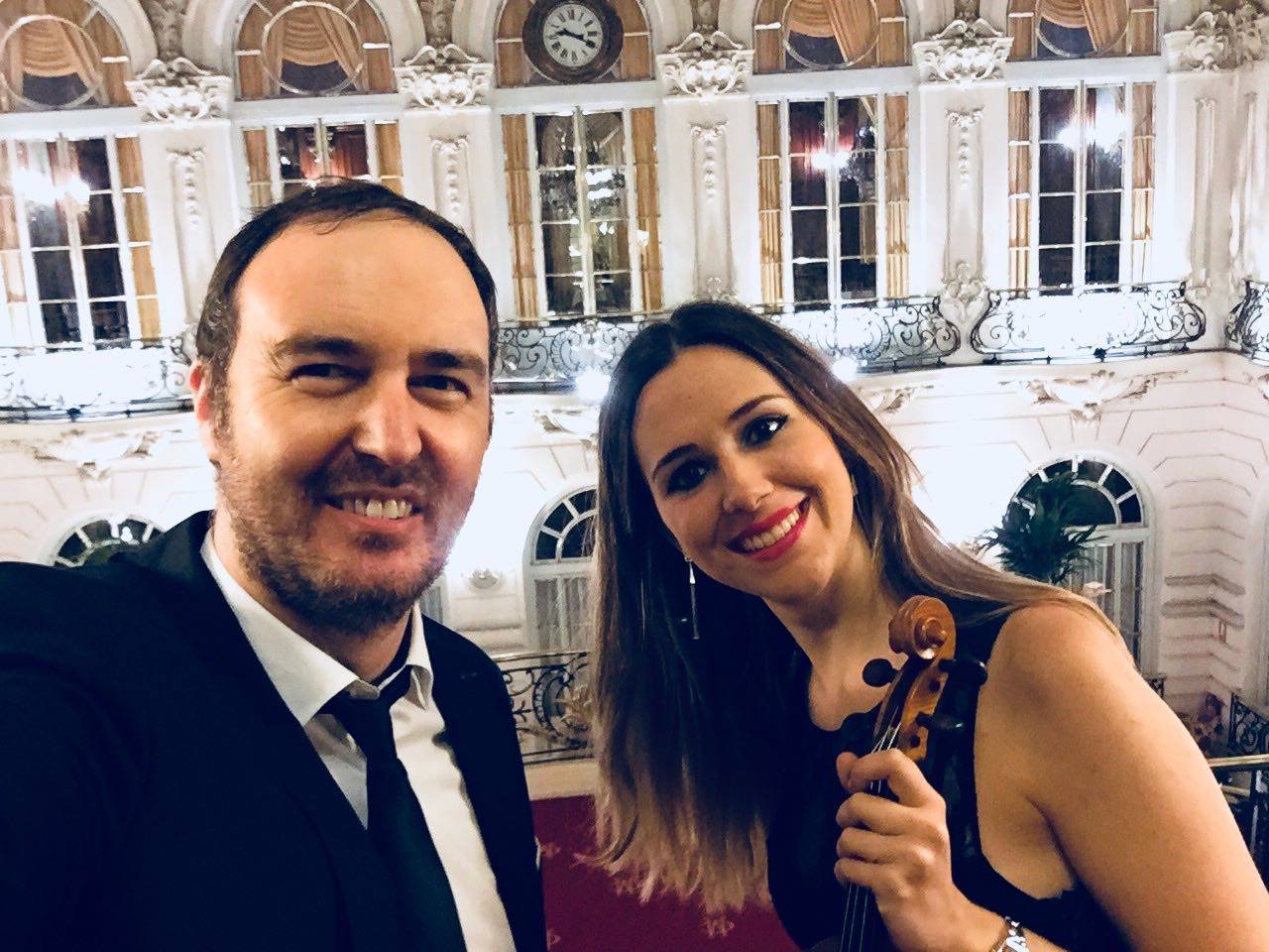 Special duet pìano y violin casino de Madrid