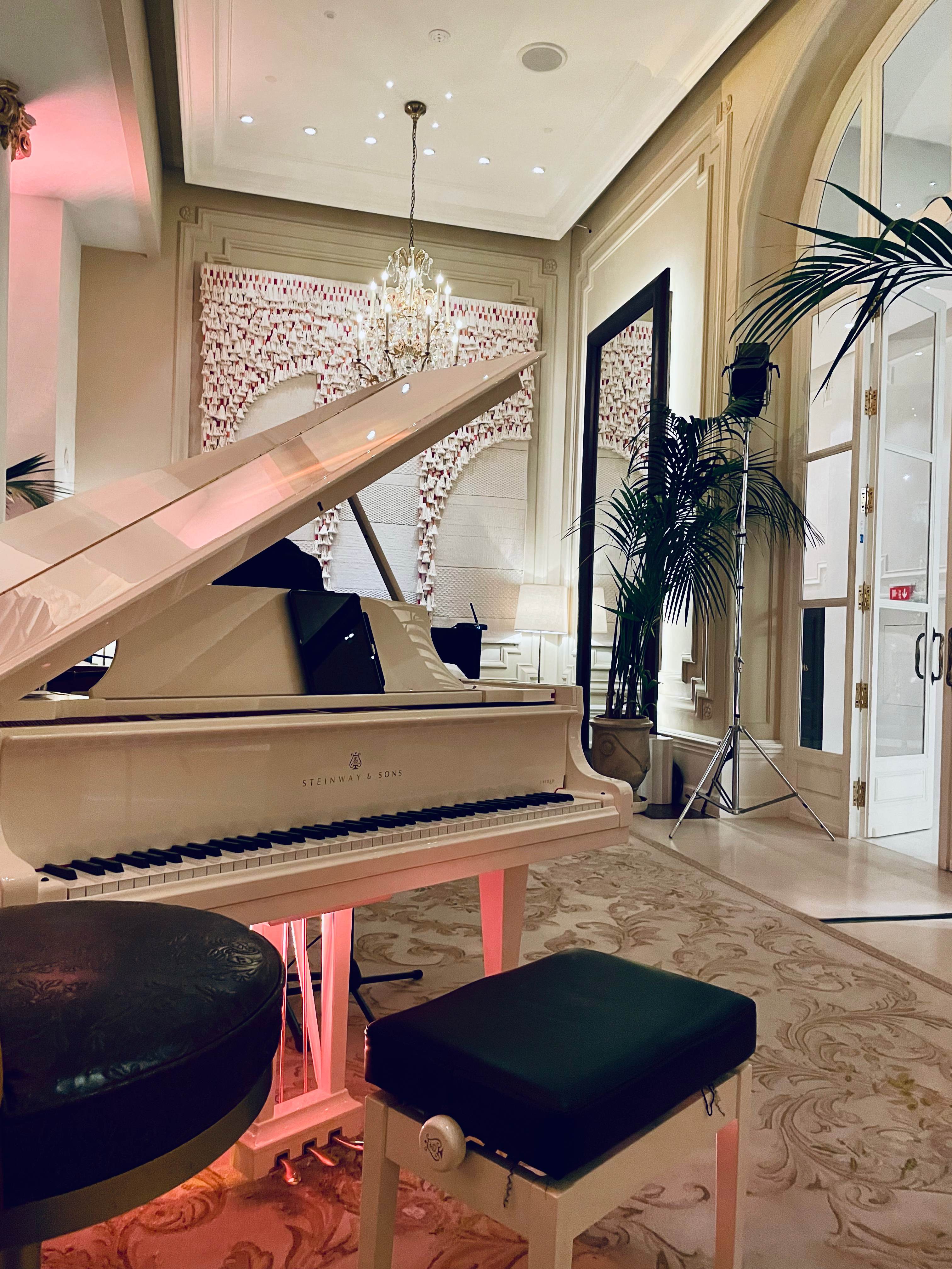 Pianista en el prestigioso Hotel Ritz de Madrid