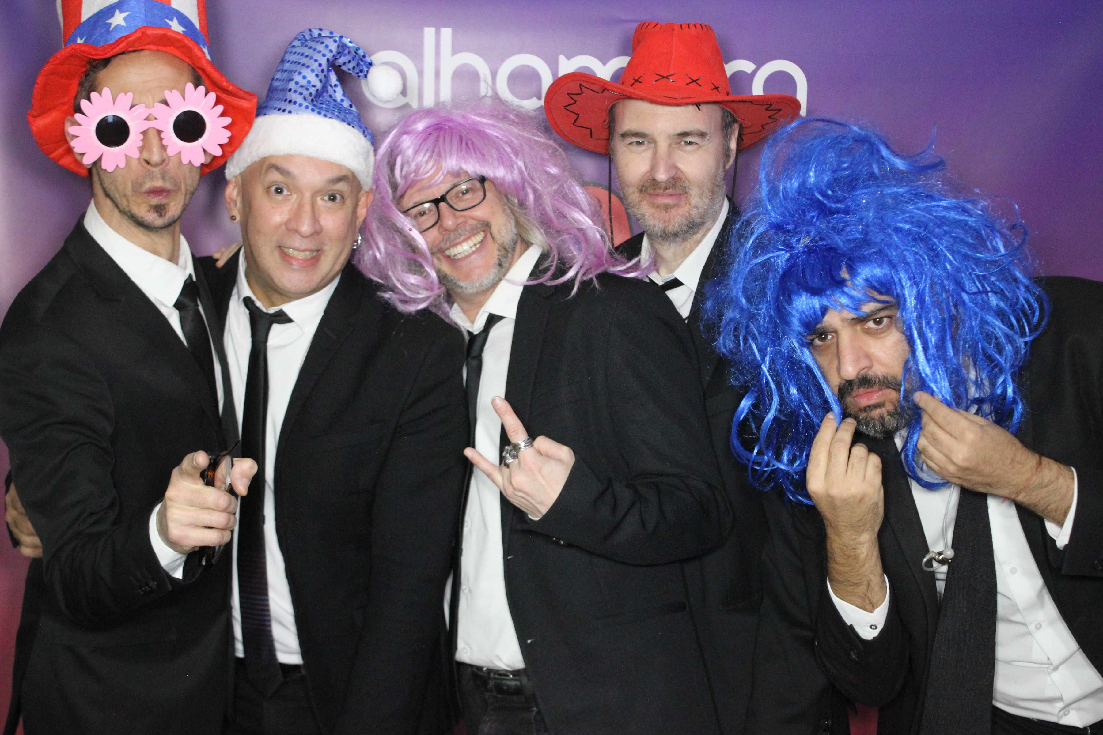 Pop del Arte iluminó la fiesta de empresa de Alhambra Systems