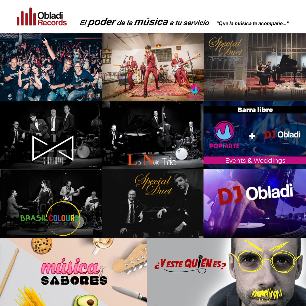 Obladirecords: Música en directo que transforma tu evento en un recuerdo inolvidable.