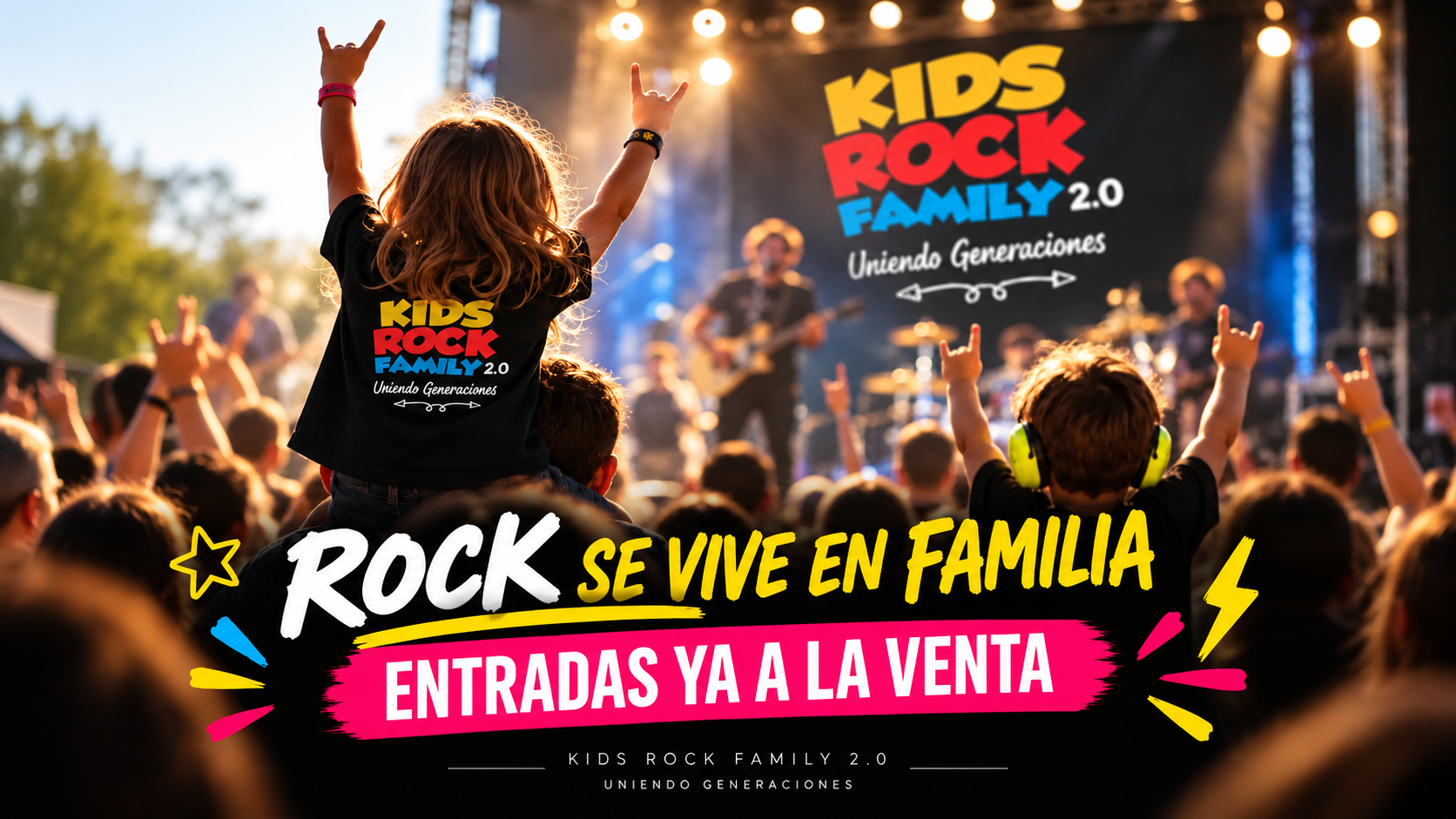 Kids Rock Family vuelve el 29 de noviembre