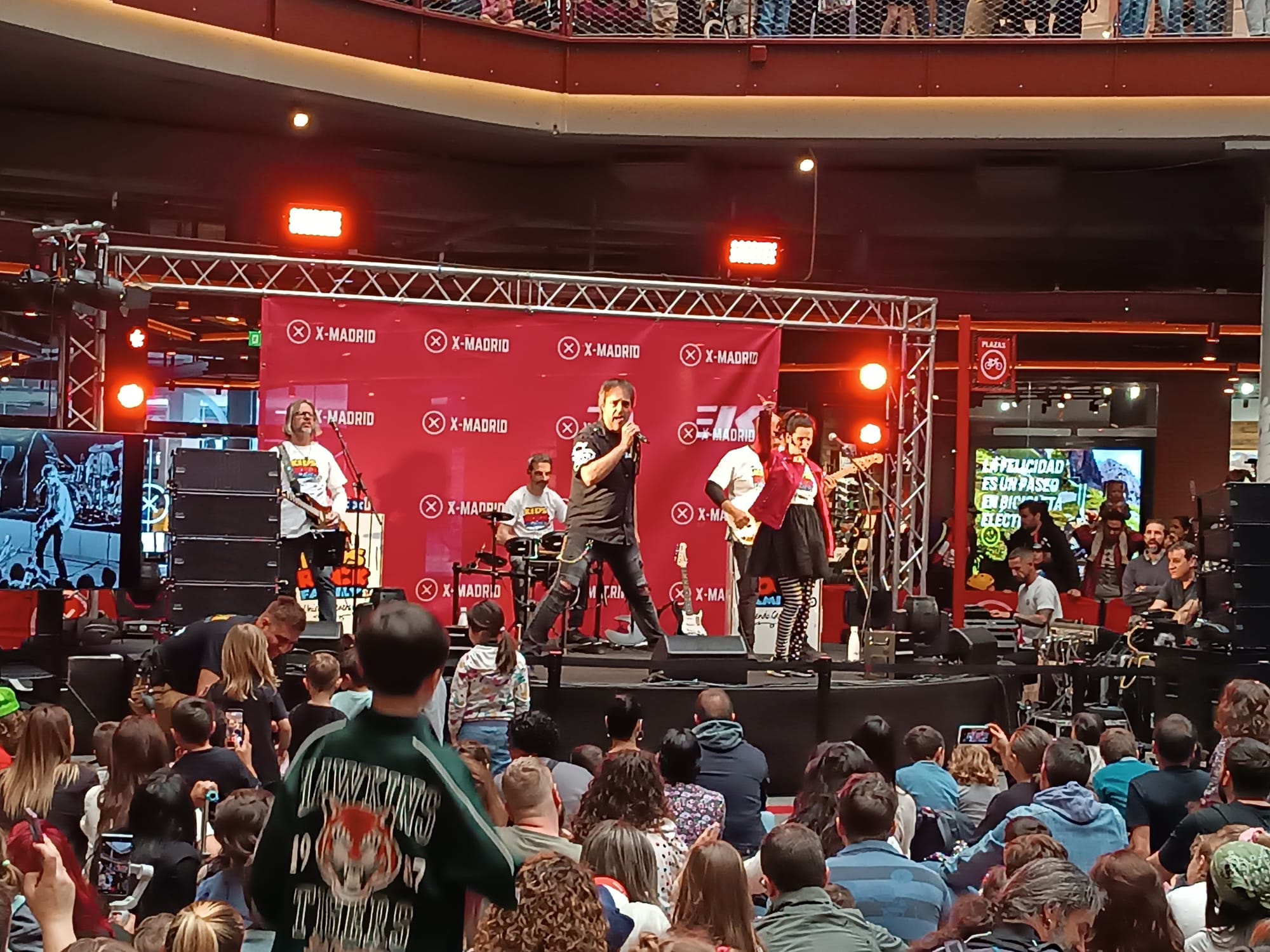Kids Rock Family conquista X-Madrid con una actuación espectacular