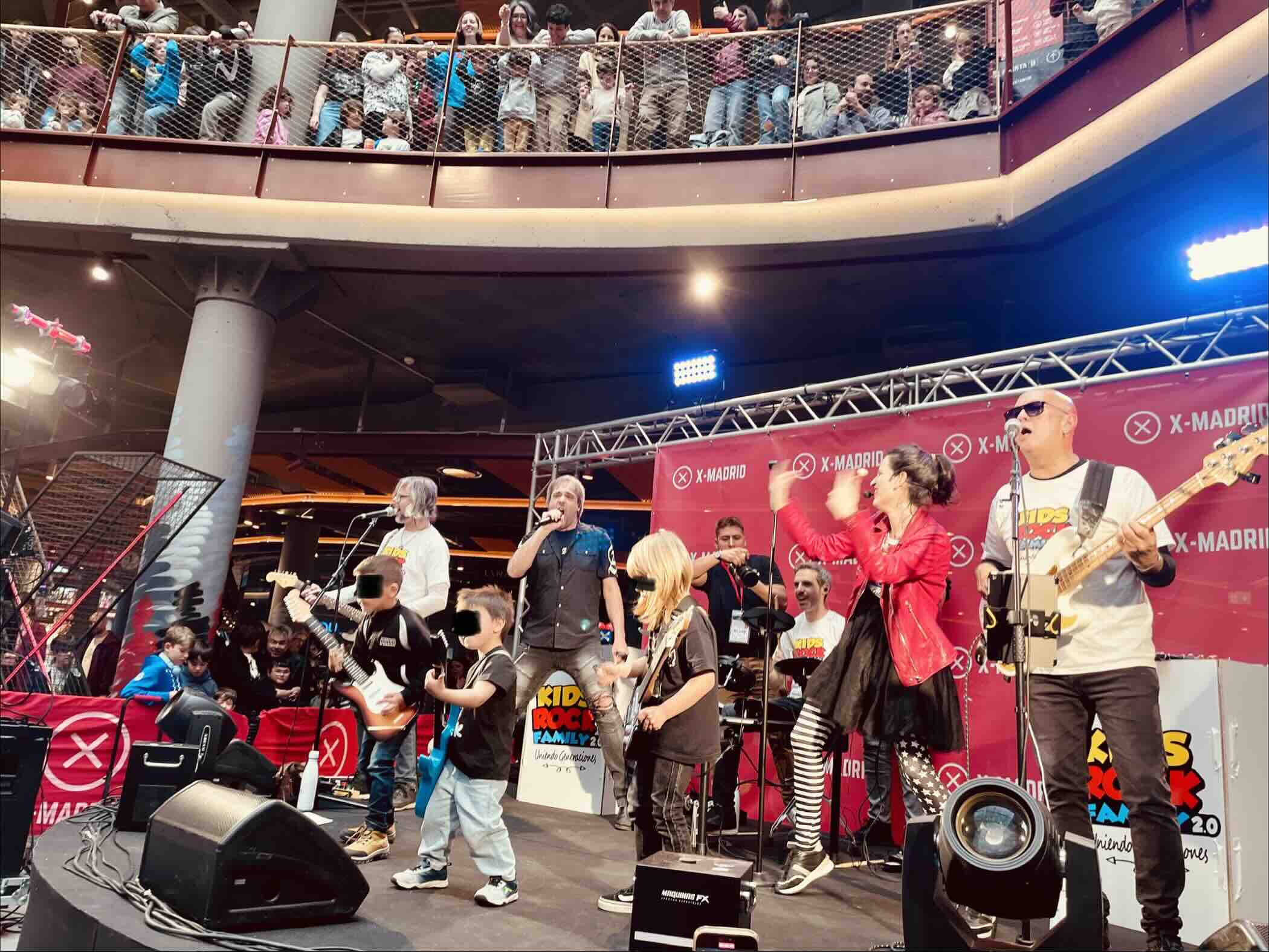 Kids Rock Family conquista X-Madrid con una actuación espectacular