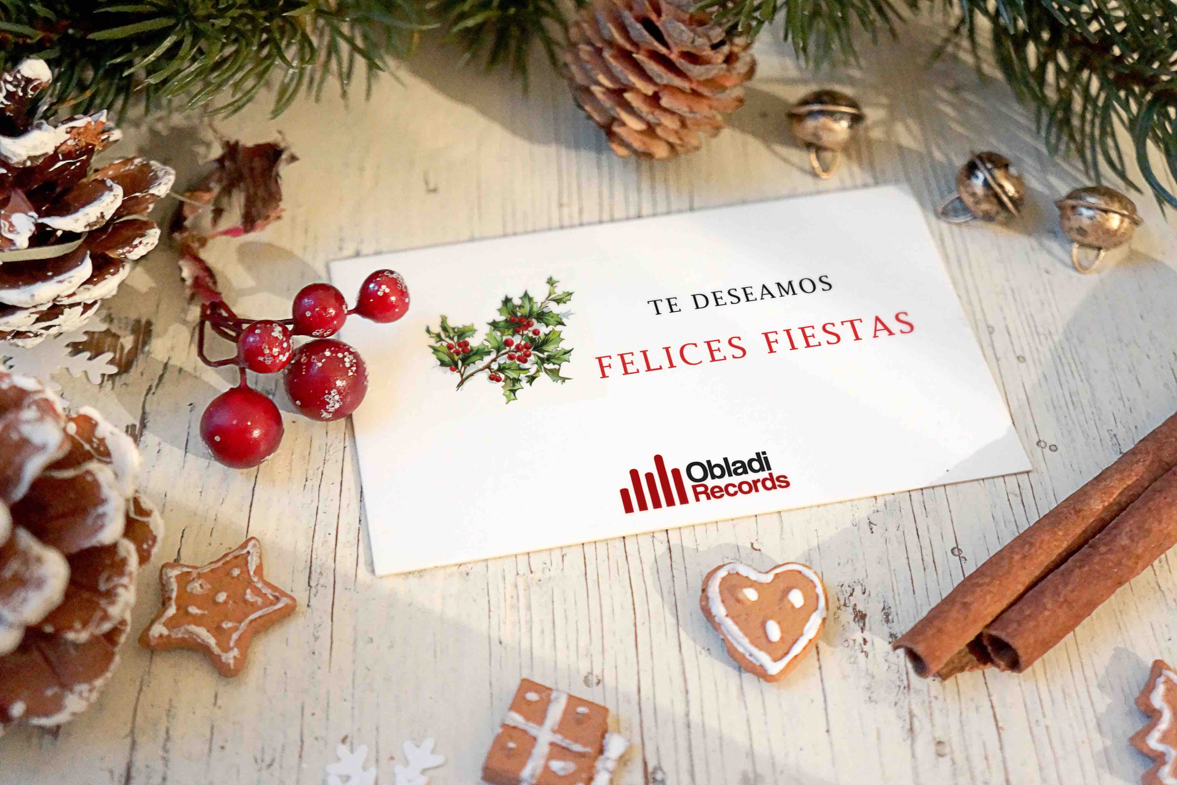 Felices fiestas, mil gracias por hacernos parte de vuestro camino