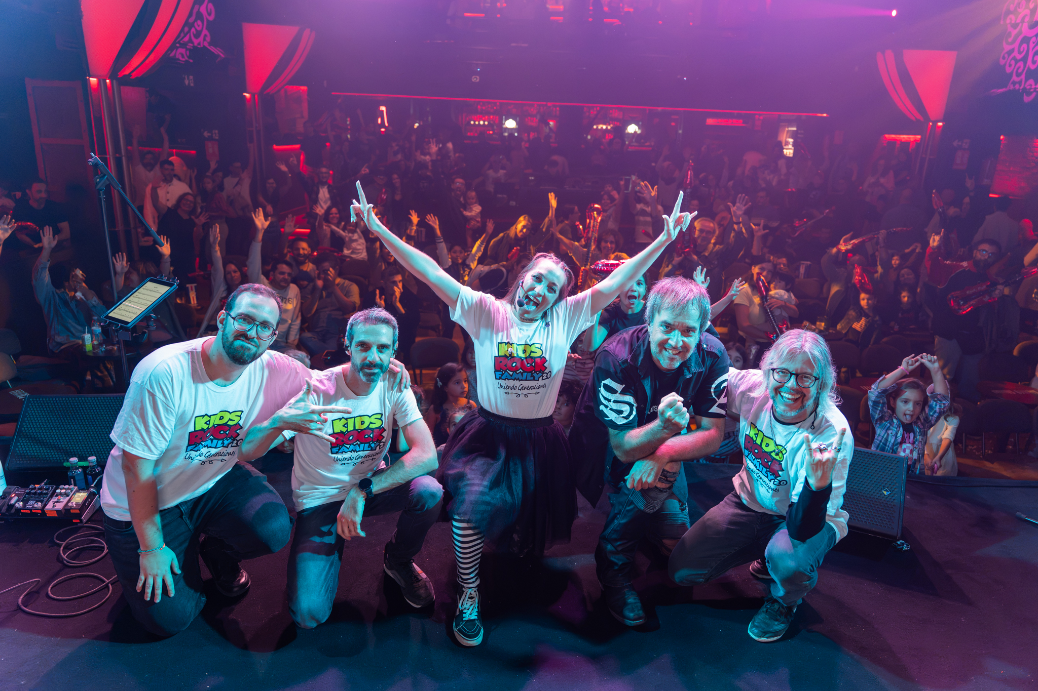 Kids Rock Family llena la Sala Galileo de Madrid con un nuevo SOLD OUT