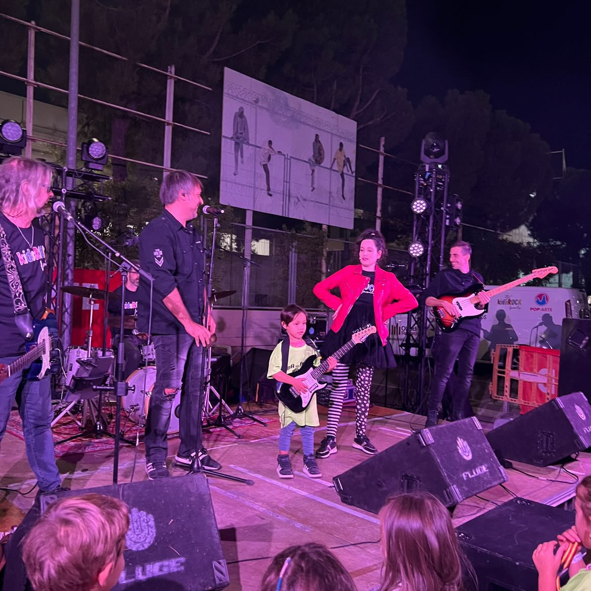 Kids Rock Family hizo vibrar el Día del Deporte en Rivas Vaciamadrid